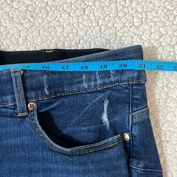 Torrid Womens Bombshell Skinny Distressed Stretch Jeans 0605 - Picture 10 of 14